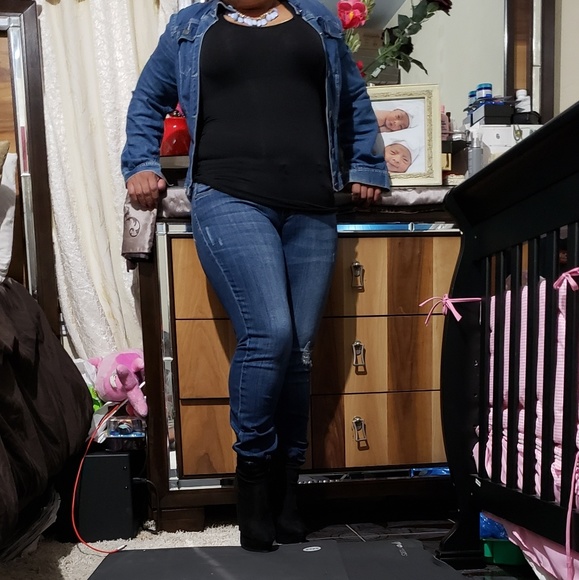 KUT  FROM THE KLOTH  JEANS SIDE 6 DISTRESSED - Picture 7 of 8